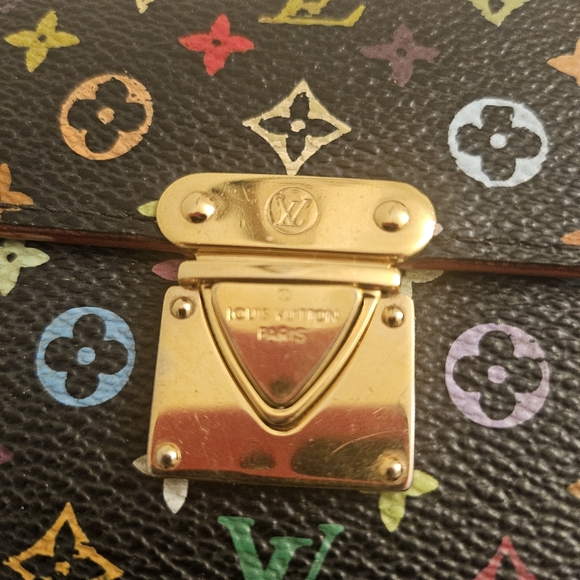 Louis Vuitton Black Multicolor Koala Wallet – Murakami Era Y2K - Picture 5 of 12
